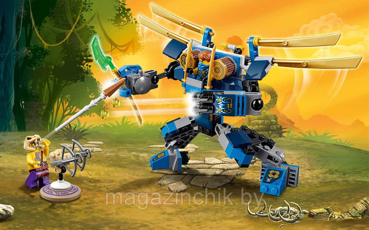 Конструктор Ниндзяго NINJAGO Летающий робот Джея 10317, 154 дет, аналог Лего Ниндзя го (LEGO) 70754 - фото 6 - id-p34482038