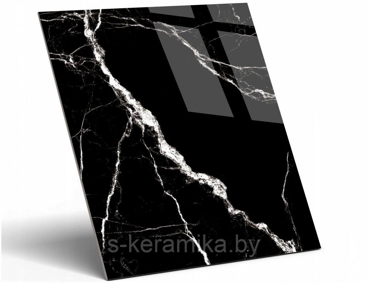 Керамогранит NETTO Plus Markinia Silver high glossy 60x60 cm