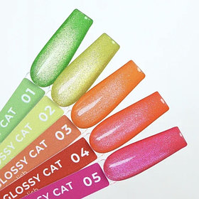 Гель-лак Nik Nails GLOSSY CAT, 10 мл