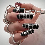 Гель-лак Nik Nails BLACK/WHITE, 10 мл, фото 6