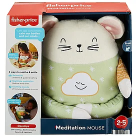 Мягкая игрушка-ночник Fisher-Price Медитирующая мышка HHH47