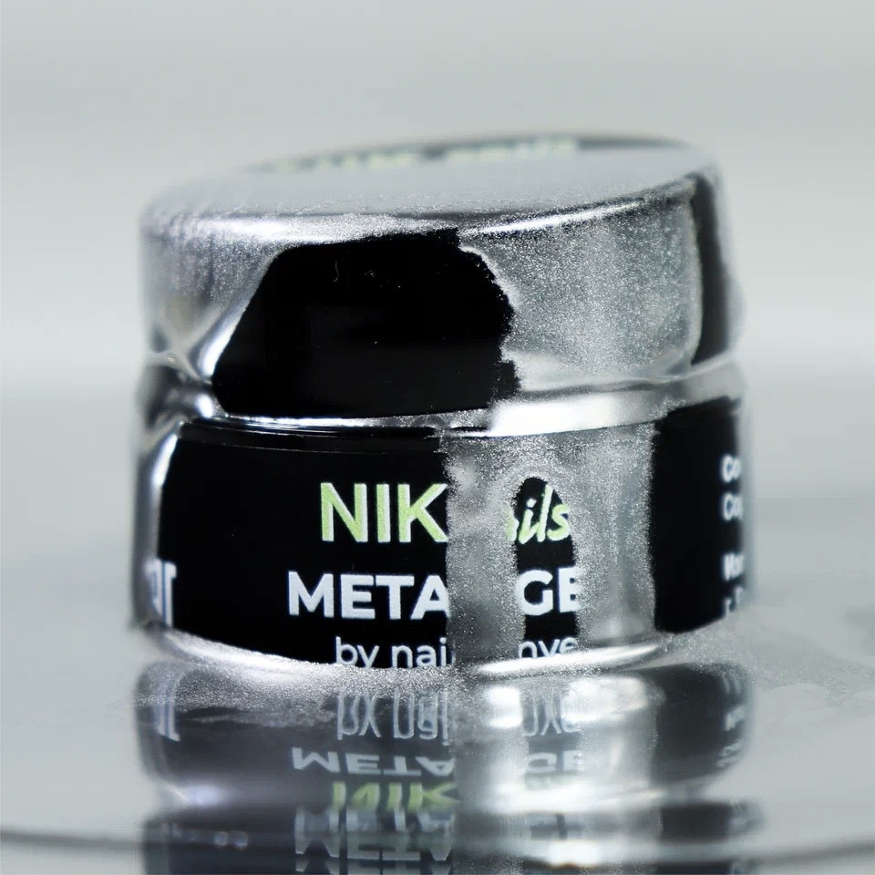 Гель-краска Nik nails METAL GEL, 5гр.