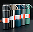 Подарочный набор /Термос с 3-мя кружками Vacuum set/ 500 мл./Персиковый, фото 9