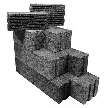 Керамзитобетонные блоки строительные ТермоКомфорт калиброванные новолукомль цена с доставкой, фото 2