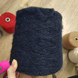 Пряжа E Miroglio art Sherpa 23% вспушенный меринос 17% полиамид 59%полиакрил %эласт 500м/100г т синий