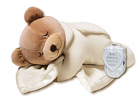 Мягкая игрушка для сна и обнимашек Prince Lionheart Teddy bear с белым шумом