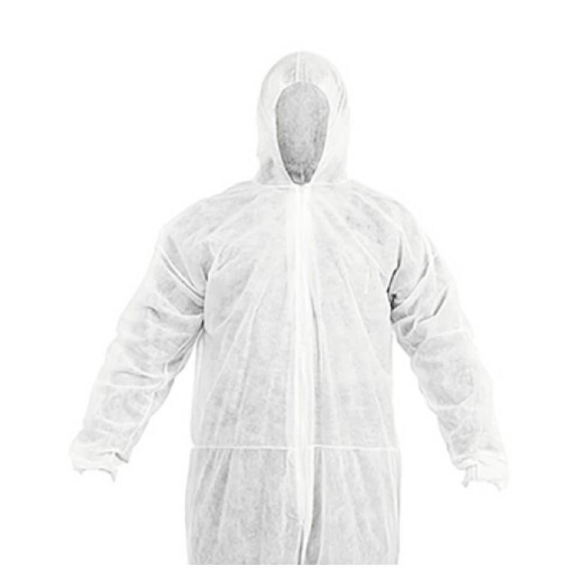 Комбинезон одноразовый, 30 гр/кв.м (р-р XXXL; цв.белый)
