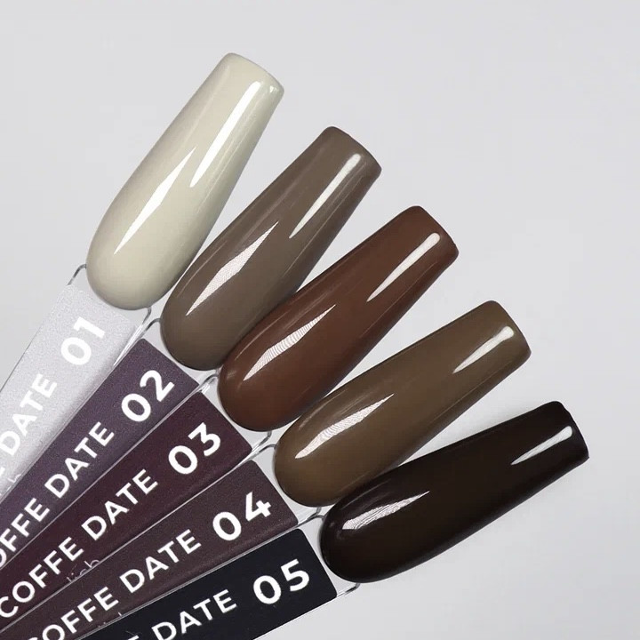 Гель-лак Nik Nails COFFE DATE, 8 мл