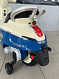 Детский электромотоцикл RiverToys Z222ZZ (синий), фото 3