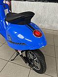 Детский электроскутер RiverToys A111AA (синий) скорость 20 км/ч, до 65 кг., фото 5
