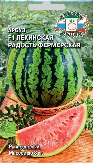 Арбуз Пекинская Радость Фермерская F1 1г