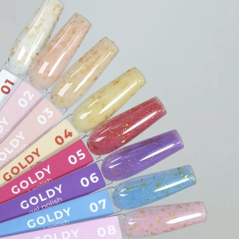 Гель-лак Nik Nails GOLDY, 8 мл