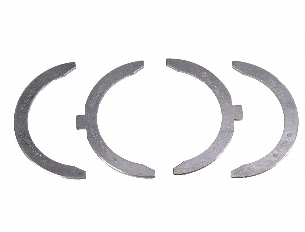 Полукольца коленвала Kubota D1503 (std) (52mm) (1552123530)