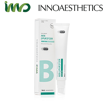 Гель ночной для жирной кожи Innoaesthetics INNO-DERMA AKN Purifier Night Gel 50мл