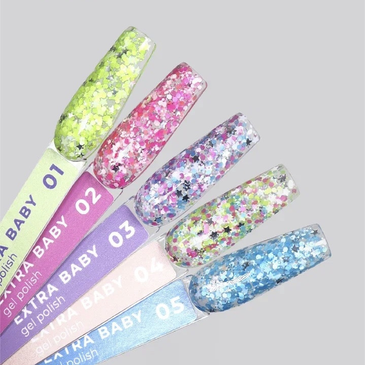 Гель-лак Nik Nails EXTRA BABY, 10 мл