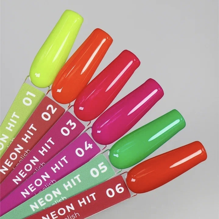 Гель-лак Nik Nails NEON HIT, 8 мл