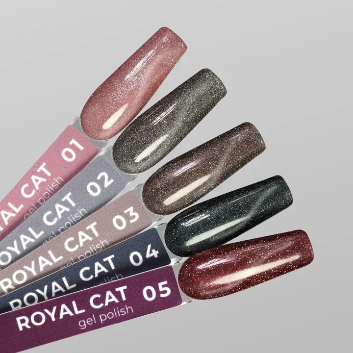 Гель-лак (кошачий глаз) Nik Nails ROYAL CAT, 8 мл
