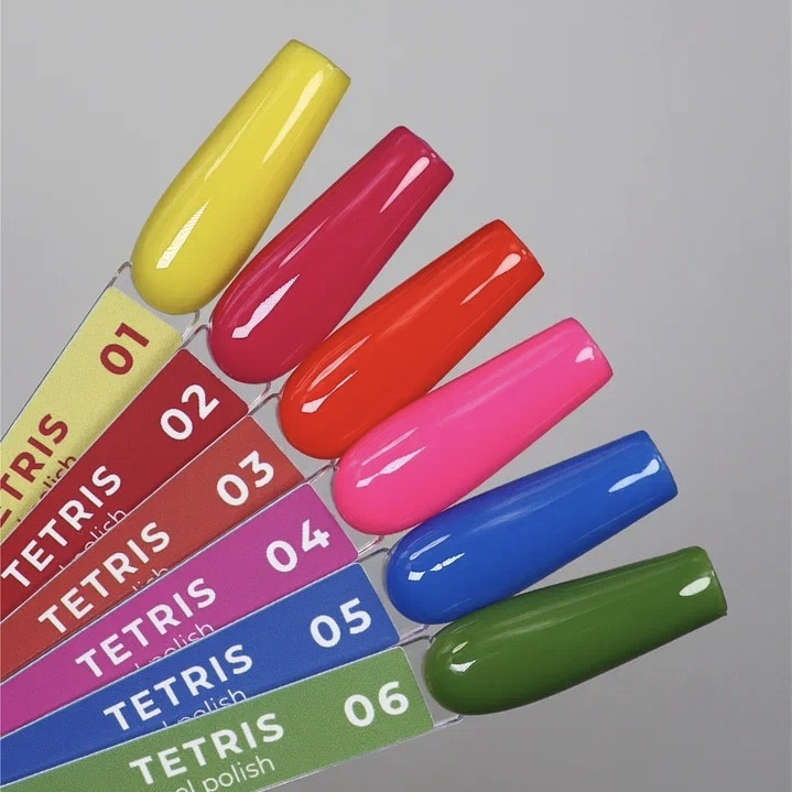Гель-лак Nik Nails TETRIS, 8 мл