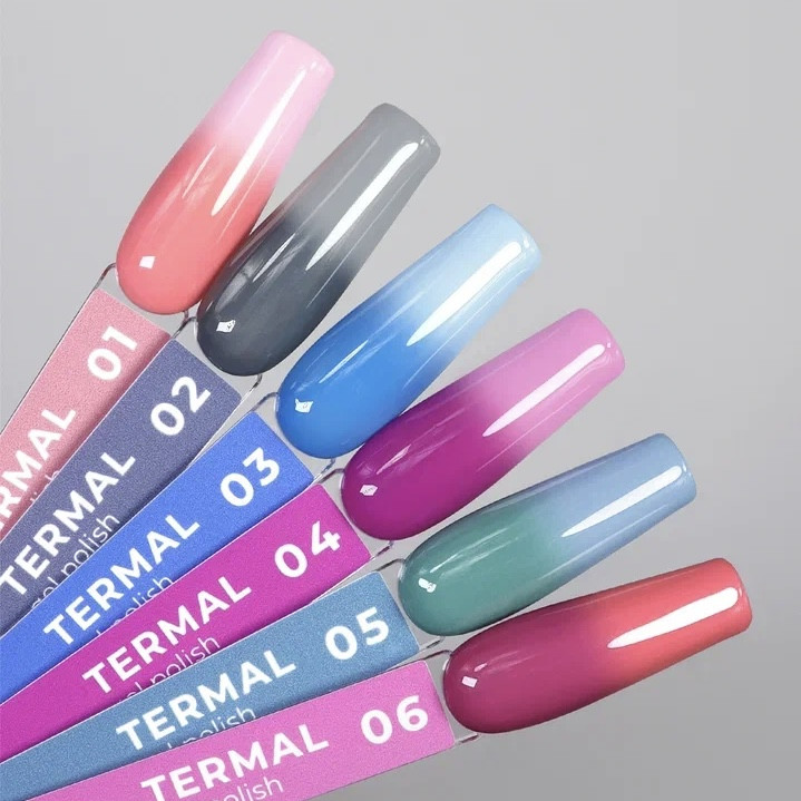 Гель-лак Nik Nails TERMAL (меняет цвет), 8 мл