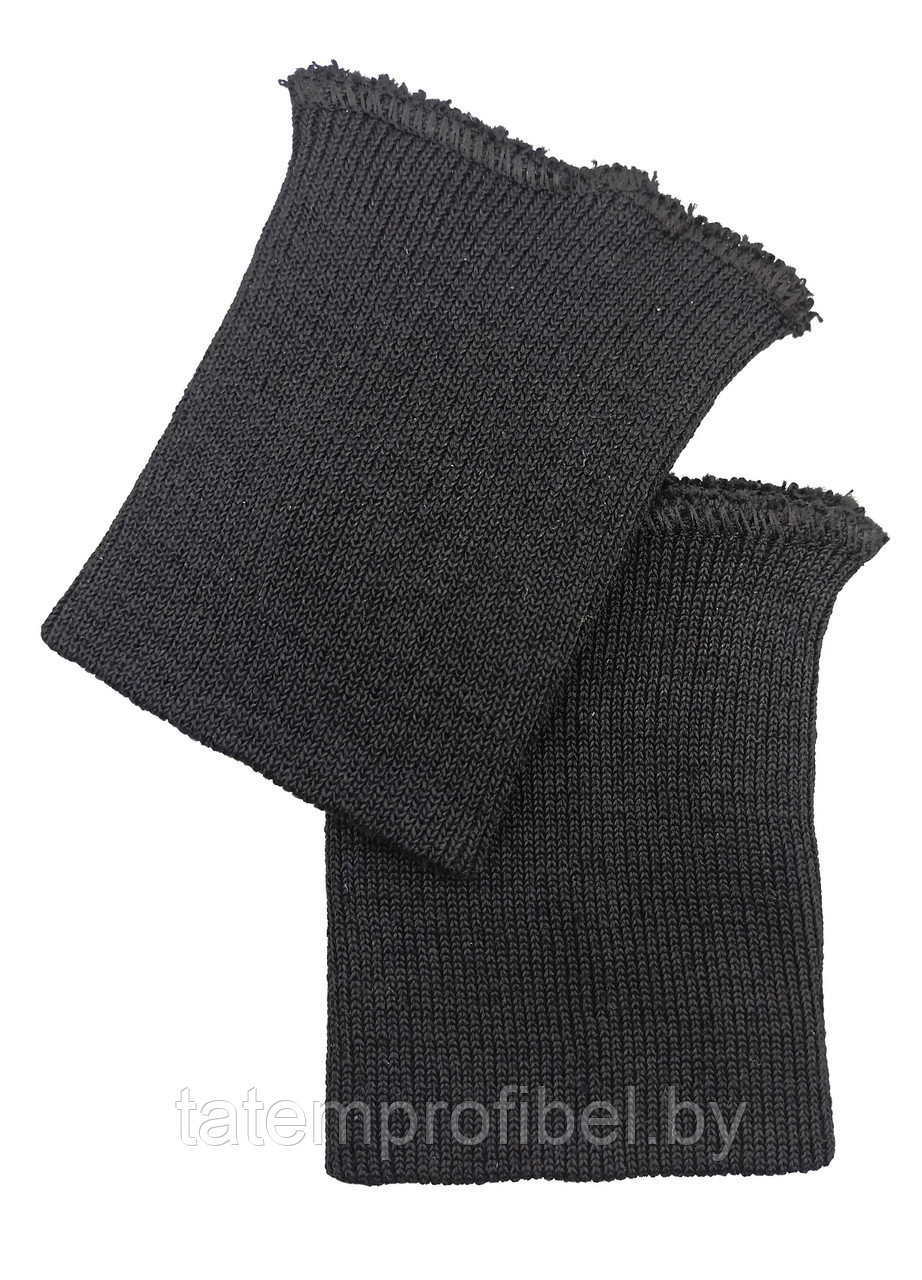 Манжет 7,5 х 10,0 см черн. (по 100 пар) акрил