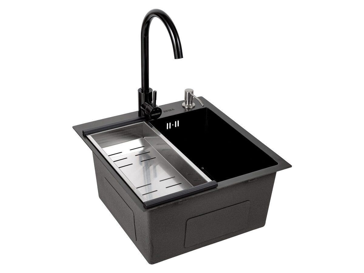 Мойка кухонная AVINA HM4548 PVD Графит