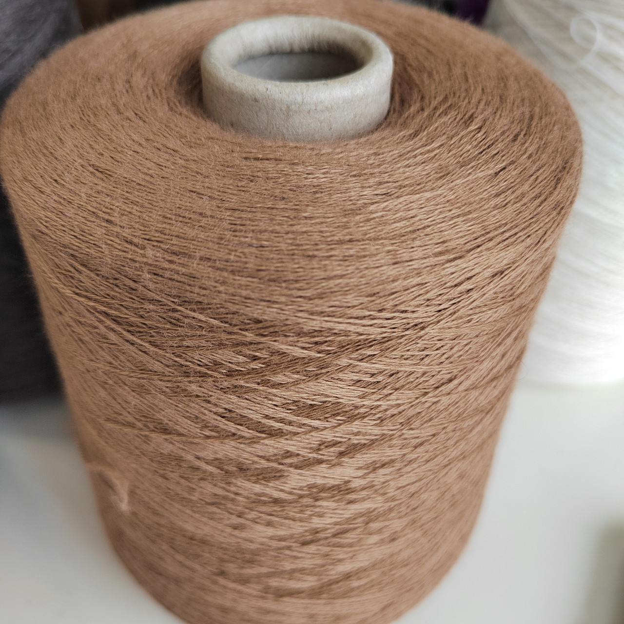 Пряжа Sudwollgroup art Jasmin 100% меринос экстрафайн 1500 м 100г цвет: кэмел 10414