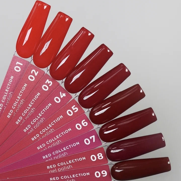 Гель-лак Nik Nails RED #2, 8 мл