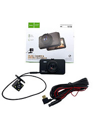 Автомобильный видеорегистратор Hoco DI38 с камерой заднего вида