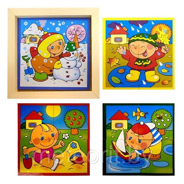 Времена года - картинки-разрезные