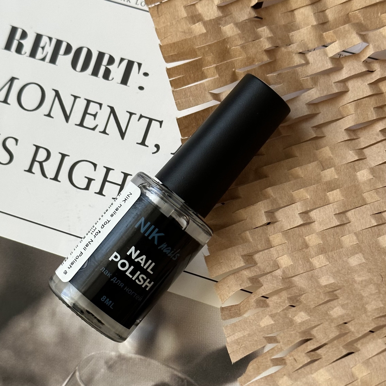 Топ для ногтей Nik Nails, 8 мл