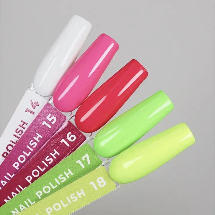 Лак для ногтей Nik Nails (яркий неон), 8 мл
