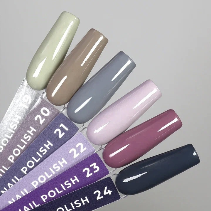 Лак для ногтей Nik Nails (темные базовые оттенки), 8 мл