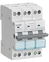 Переключатель модульный GYHO8-63, 3CO, 32A(AC-22A), тип 1-0-2, 3M