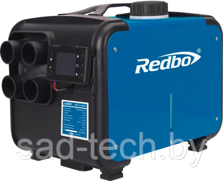 Дизельный стояночный отопитель REDBO RDH-12-24/5000 (2-8 кВт, 0.1-0.35 л/час, объем топливного бака 5 л), фото 2
