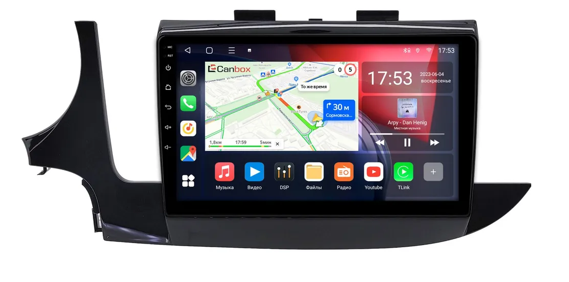 Штатная магнитола Buick Encore (2016-2022) (глянцевая) Canbox на Android 10 (4G-SIM, 8/128gb)