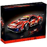 Конструктор гоночная машина Ferrari 488 GTE 1677 деталей аналог лего, фото 10