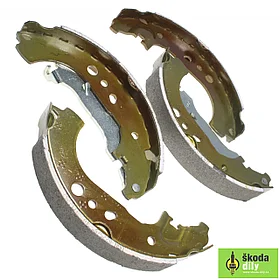 1 комплект тормозных колодок с накладками  VAG  6R0698525B