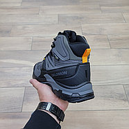 Кроссовки Salomon X Ultra 4 Mid Gray с мехом, фото 4