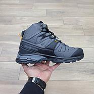 Кроссовки Salomon X Ultra 4 Mid Gray с мехом, фото 2