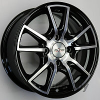 Литой диск X'trike X-104 BK/FP 6x14 5x114.3 ET38 DIA67,1