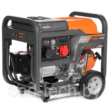Дизельный генератор DAEWOO DDAE 9000DXE-3 (двухрежимный 380/220В), фото 2