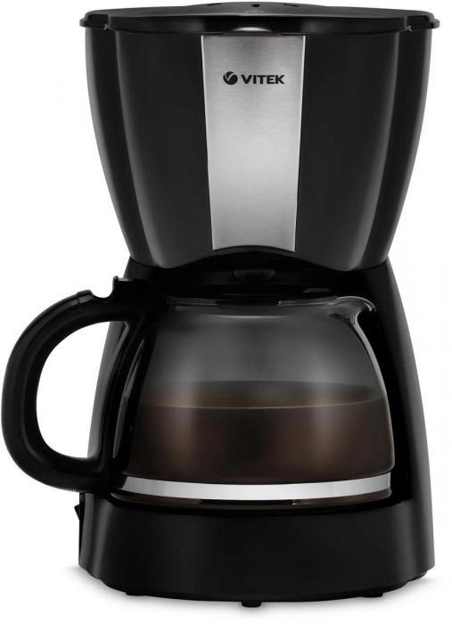 Кофеварка Vitek VT-1503, капельная, черный