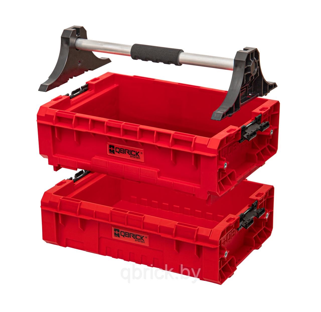 Набор ящиков Qbrick System PRO Modular Tray RED Ultra HD, красный