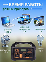 Переносная электростанция 150 Вт / Мощный PowerBank переменного и постоянного тока 110 В/220 В, фото 2