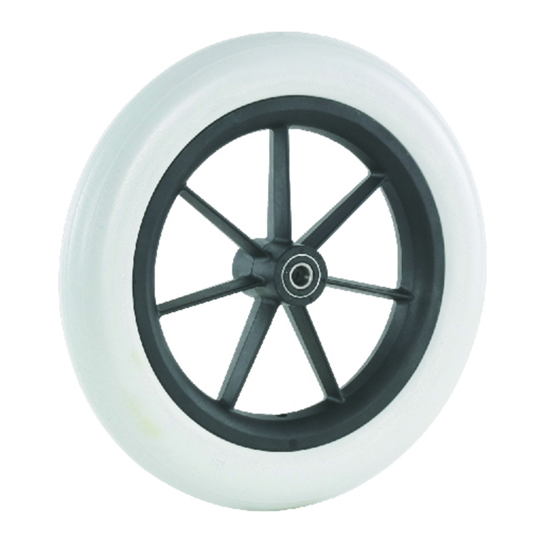 Колесо заднее 12", D300х45 мм. PU 151204BD MBL