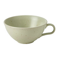 IKEA/ МОССМАЛ кружка, орнамент «точки»/светло-зеленый, 450мл