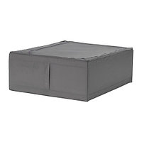 IKEA/  СКУББ сумка для хранения, темно-серый, 43x53x19 см