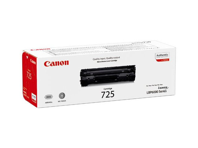 Картридж 725/ 3484B002 (для Canon i-SENSYS LBP6000/ LBP6020/ LBP6030/ MF3010/ F158200/ F166400)