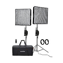 Комплект светодиодных осветителей Godox FL150S-K2 для видеосъемки