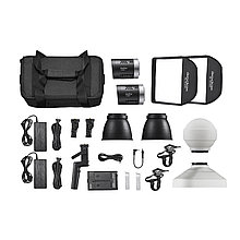 Комплект светодиодных осветителей Godox ML30Bi-K2 Kit для видеосъемки